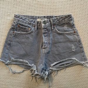 GRLFRND Cindy Short in Light Purple, Size 24